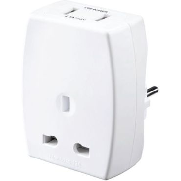 Travel adaptor Alfaone ALTA-UK 2USB