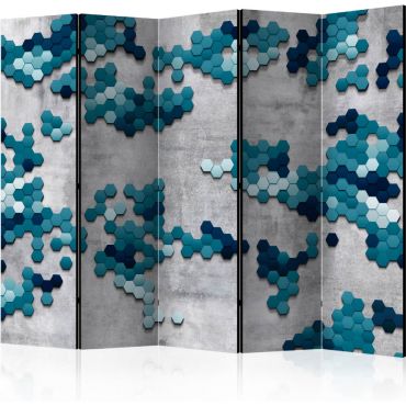 5-part divider - Sea puzzle II [Room Dividers]