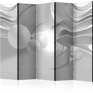 5-part divider - White Corridors II [Room Dividers]