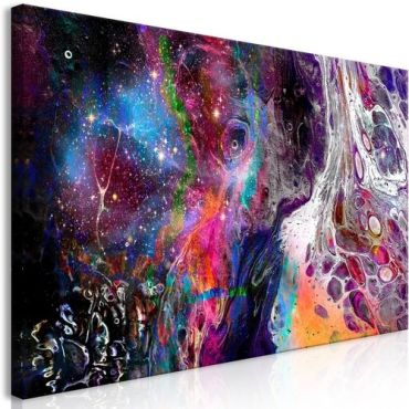 Πίνακας - Colourful Galaxy (1 Part) Wide