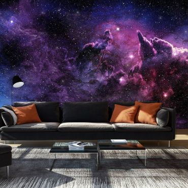 Αυτοκόλλητη φωτοταπετσαρία - Purple Nebula
