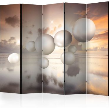 5-part divider - Morning Jewels II [Room Dividers]