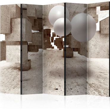 5-part divider - Concrete Maze II [Room Dividers]