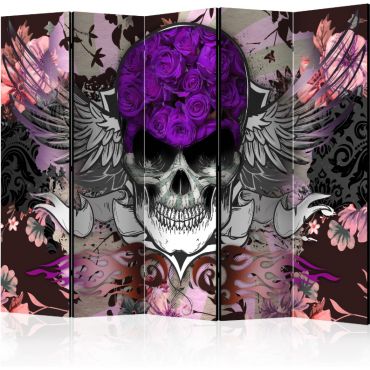 5-part divider - Corpse Skull II [Room Dividers]