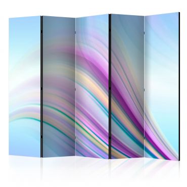 Διαχωριστικό με 5 τμήματα - Rainbow abstract background II [Room Dividers]