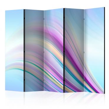 Διαχωριστικό με 5 τμήματα - Rainbow abstract background II [Room Dividers]