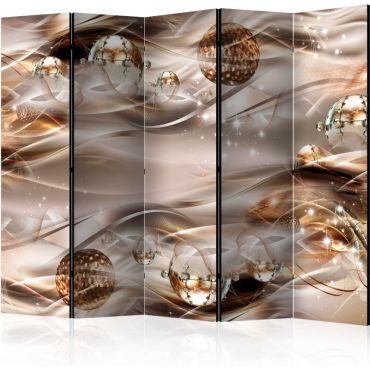 5-part divider - Amber Constellation II [Room Dividers]