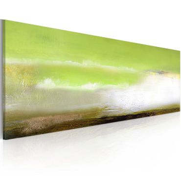 Handmade painting - Hand made painting – Sea foam 100x40