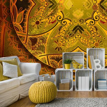 Wallpaper - Mandala: Golden Poem