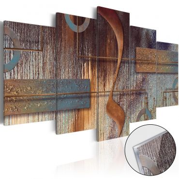 Acrylic Print -  Oriental Composition [Glass]