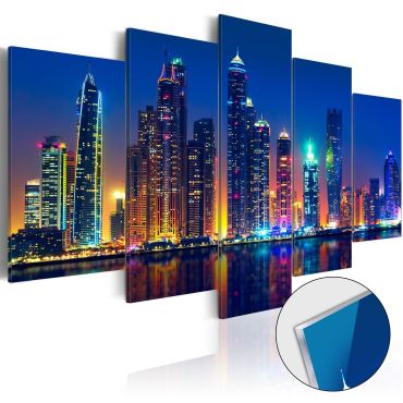 Acrylic Print - Nights in Dubai [Glass]