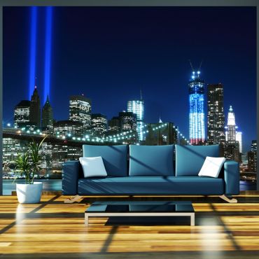Wallpaper - Floodlights over NYC