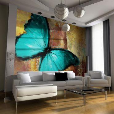 Φωτοταπετσαρία - Painted butterfly