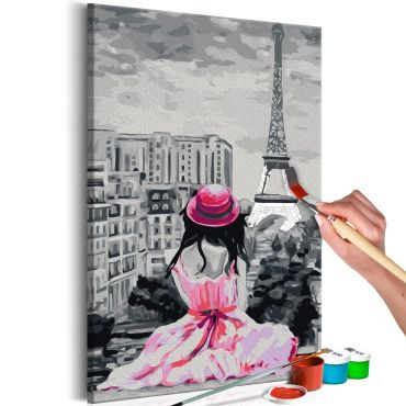 Πίνακας για να τον ζωγραφίζεις - Paris - Eiffel Tower View 40x60