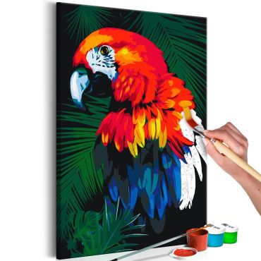 Πίνακας για να τον ζωγραφίζεις - Parrot 40x60