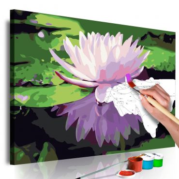 Πίνακας για να τον ζωγραφίζεις - Water Lily 60x40