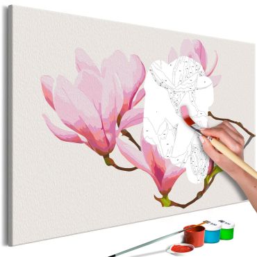 Πίνακας για να τον ζωγραφίζεις - Floral Twig 60x40