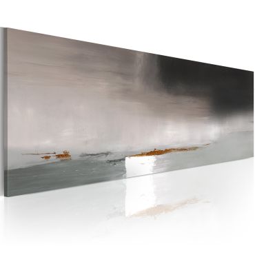 Handmade painting - Duskiness full of expression 100x40