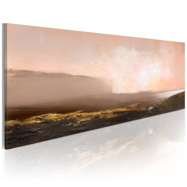 Handmade painting - Seaside morning 100x40