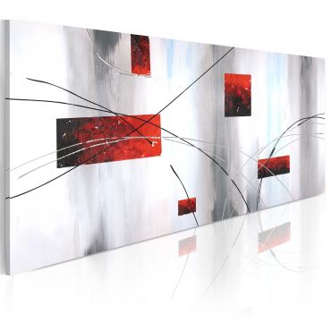Handmade painting - Geometric manifestation 100x40