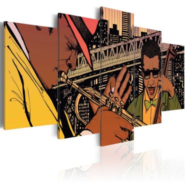 Canvas Print - Jazzy NYC
