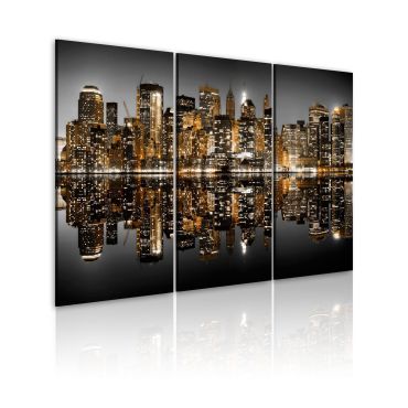 Canvas Print - Sea of lights - NYC