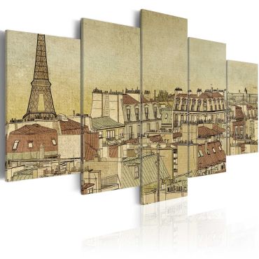 Canvas Print - Parisian past centuries