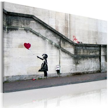 Canvas Print - There is always hope (Banksy) 60x40