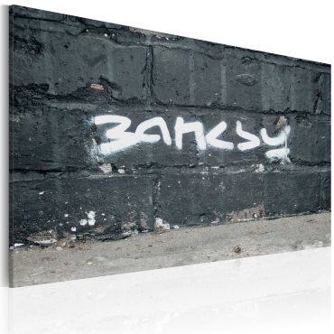 Πίνακας - Banksy: signature 60x40