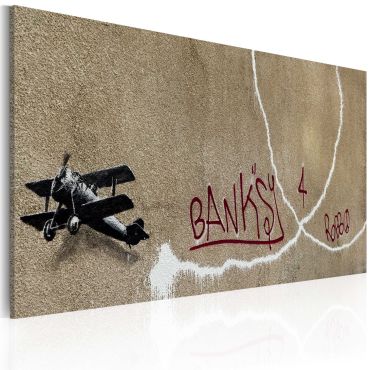 Πίνακας - Love plane (Banksy) 60x40