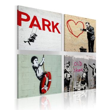 Canvas Print - Banksy - urban inspiration