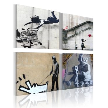 Πίνακας - Banksy - four orginal ideas