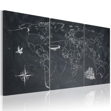 Canvas Print - Following the footsteps of Columbus