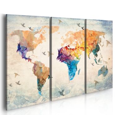 Canvas Print - Free as a bird - triptych