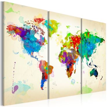 Πίνακας - All colors of the World - triptych