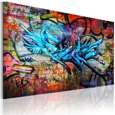 Canvas Print - Anonymous graffiti