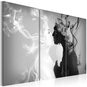 Canvas Print - Smoky kiss