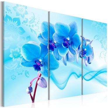 Πίνακας - Ethereal orchid - blue