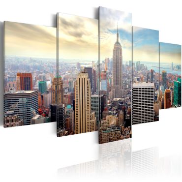 Canvas Print -  Morning in New York City