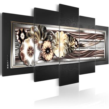 Canvas Print - In platinum waves