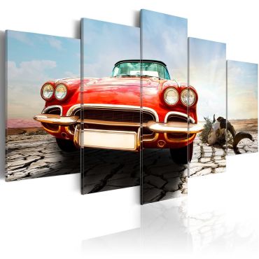 Canvas Print - Vintage - red dream