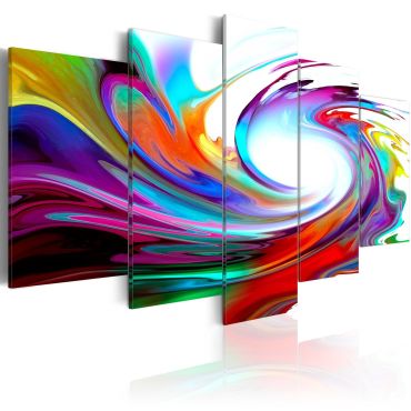 Canvas Print - Rainbow - swirl