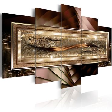Canvas Print - Gold thread