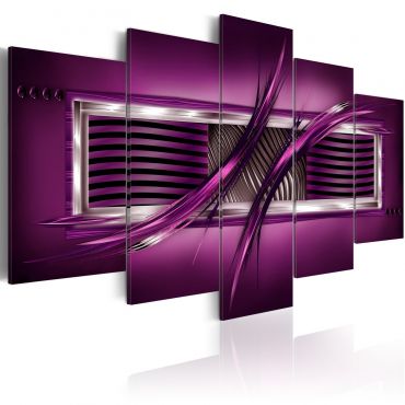 Canvas Print - Rhythm of purple