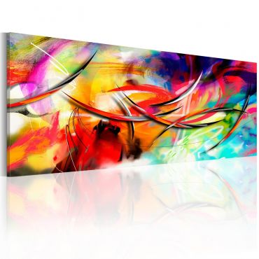 Canvas Print - Dance of the rainbow