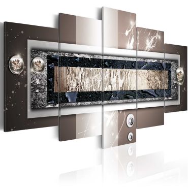 Canvas Print - Golden frame