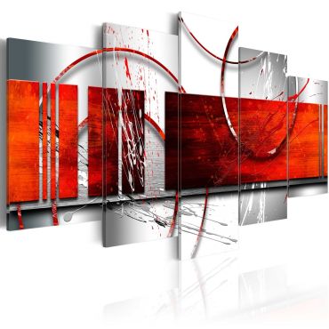 Canvas Print - Emphasis: red theme