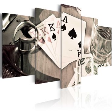 Canvas Print - Poker night 