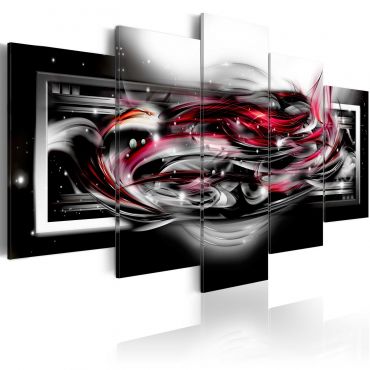 Canvas Print - Carmine ribbon