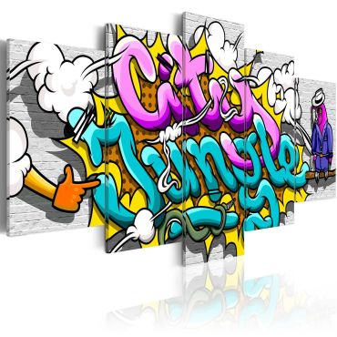 Πίνακας - Graffiti: city jungle